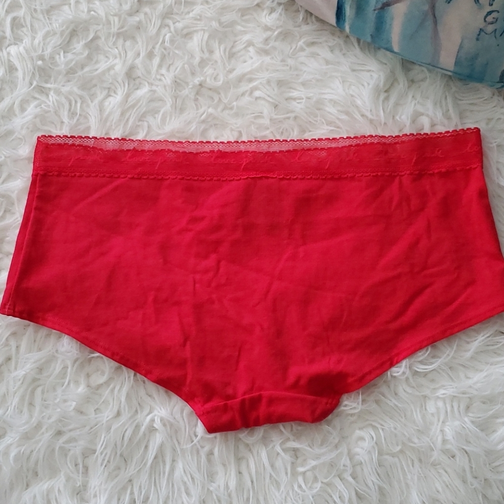 Pink Victoria Secret Panty Women Red XL/XG - Picture 6 of 6